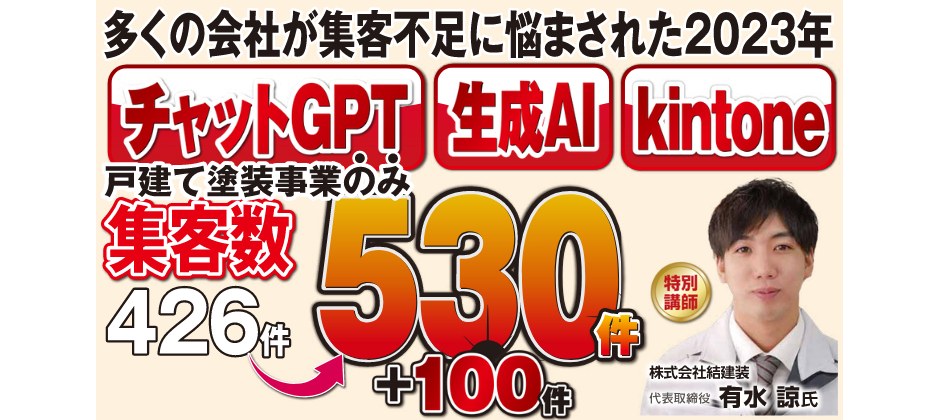 1年間で集客数100件増加！集客数UPセミナー